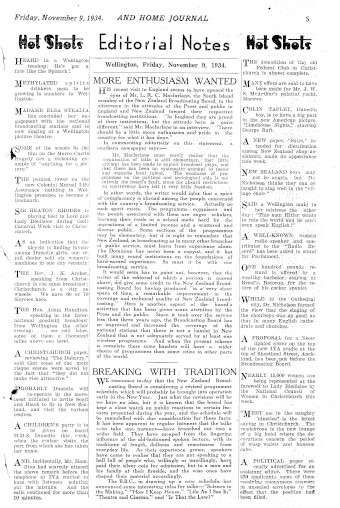 Issue page