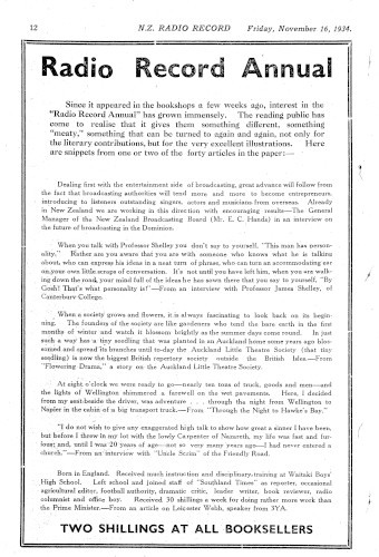 Issue page