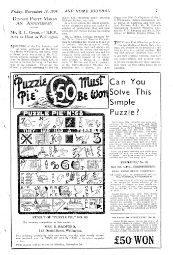 Issue page