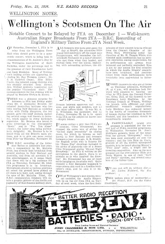 Issue page