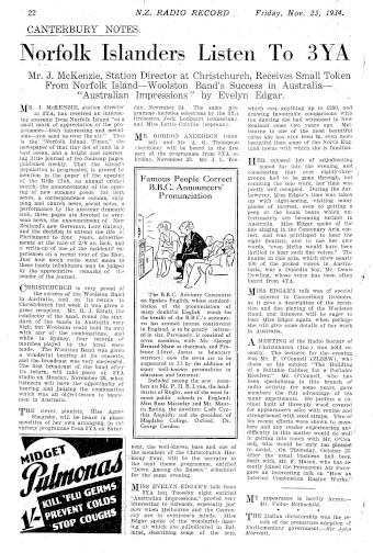 Issue page