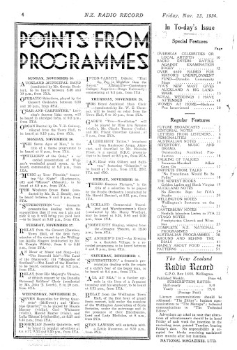 Issue page