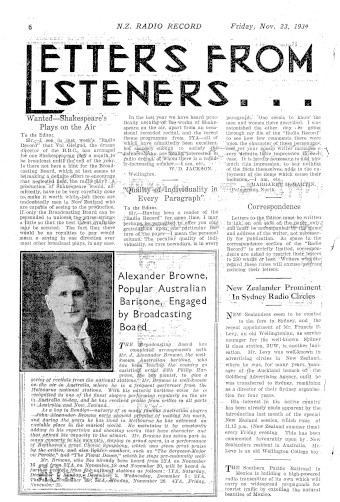 Issue page