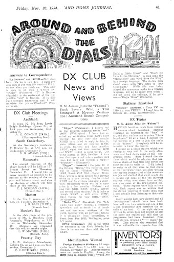 Issue page