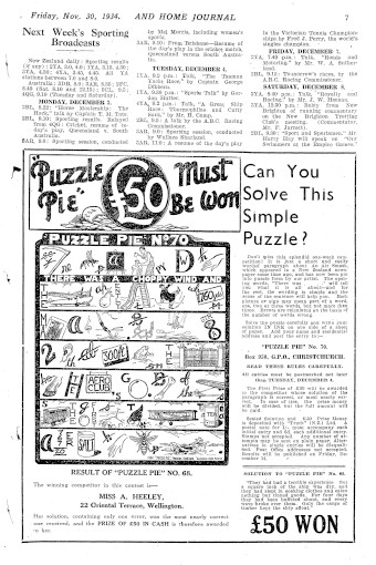 Issue page