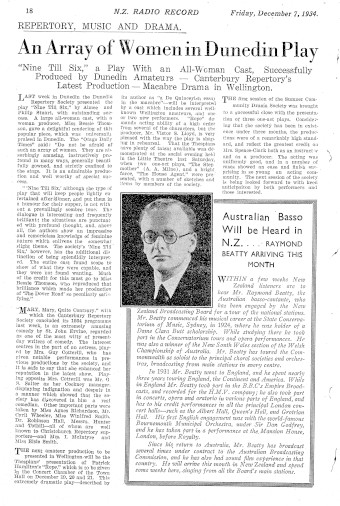 Issue page