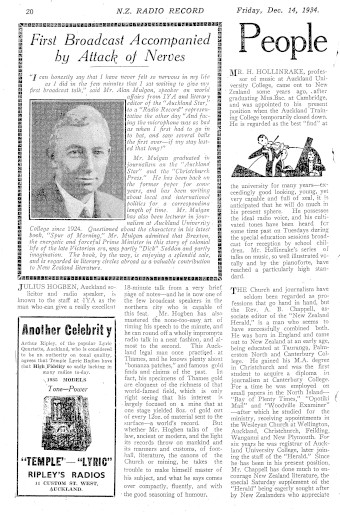 Issue page