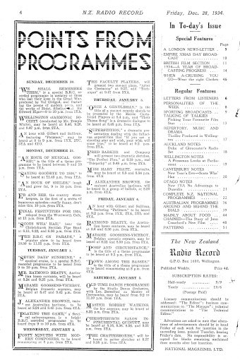 Issue page