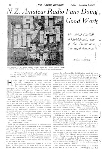 Issue page