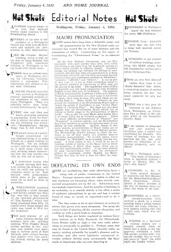 Issue page