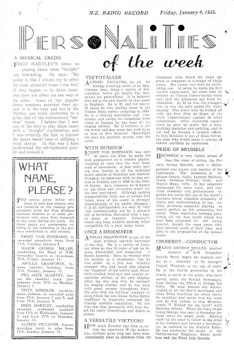 Issue page