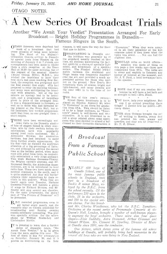 Issue page