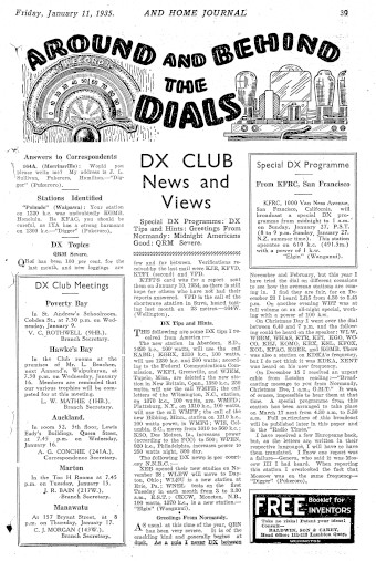 Issue page