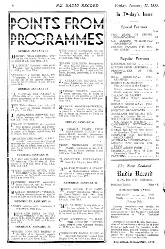 Issue page