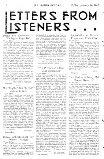 Issue page