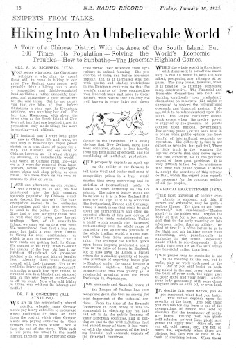 Issue page