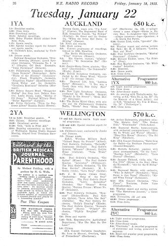 Issue page