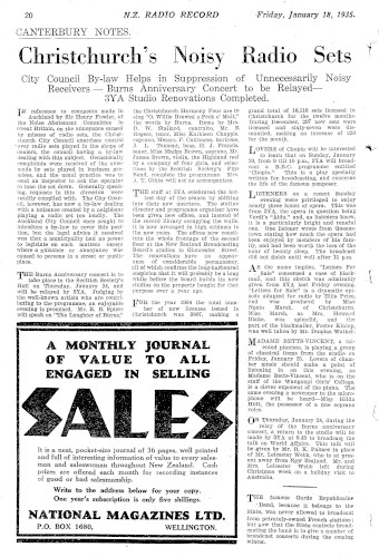 Issue page