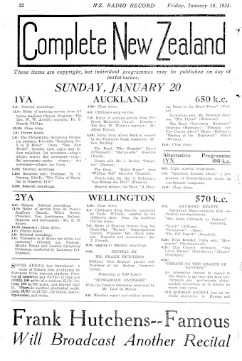 Issue page