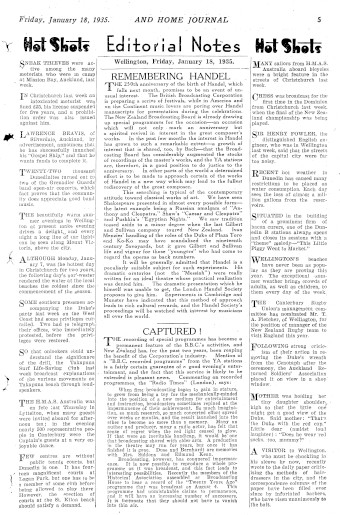 Issue page