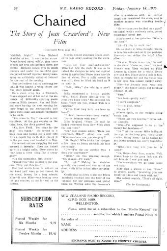 Issue page