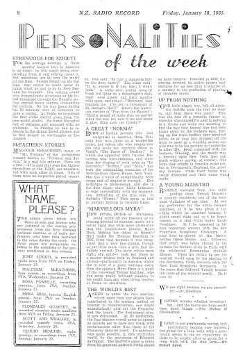Issue page