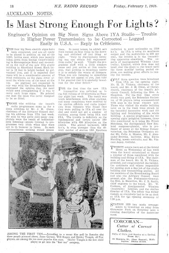 Issue page