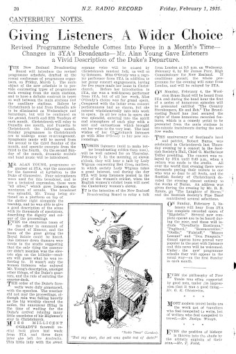 Issue page