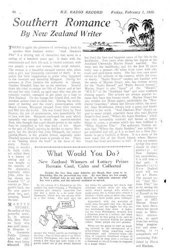 Issue page