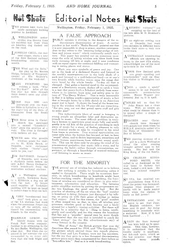 Issue page