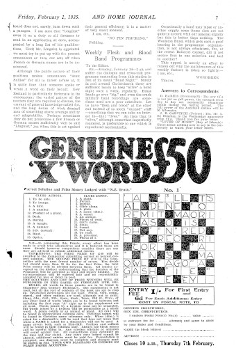 Issue page