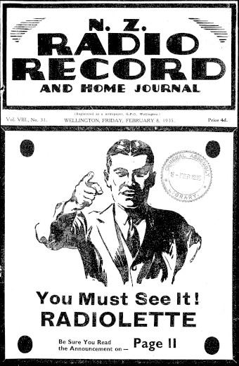 Issue page