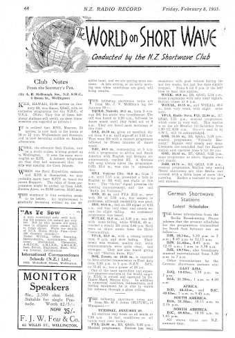 Issue page