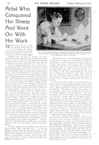 Issue page