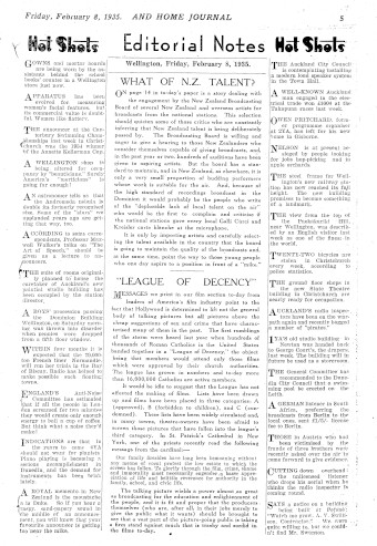 Issue page