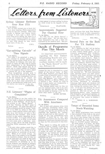Issue page