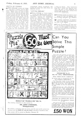 Issue page