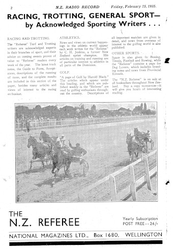 Issue page