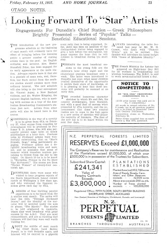 Issue page
