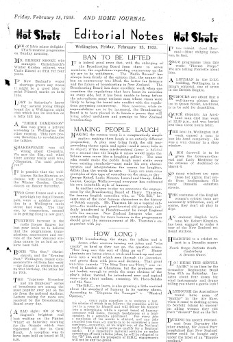 Issue page
