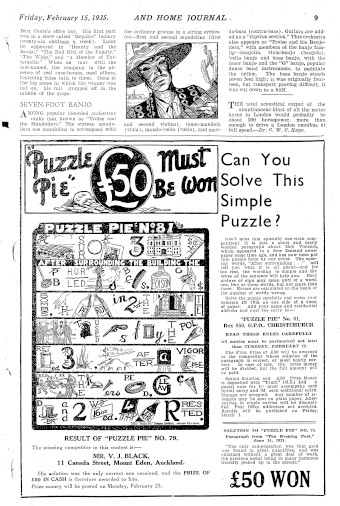 Issue page
