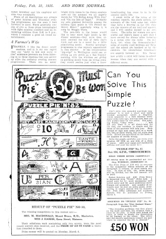 Issue page