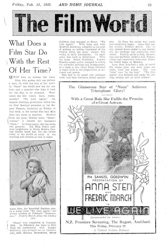 Issue page