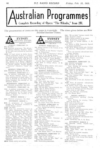 Issue page