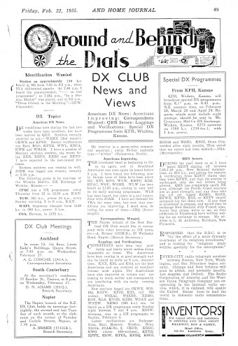 Issue page