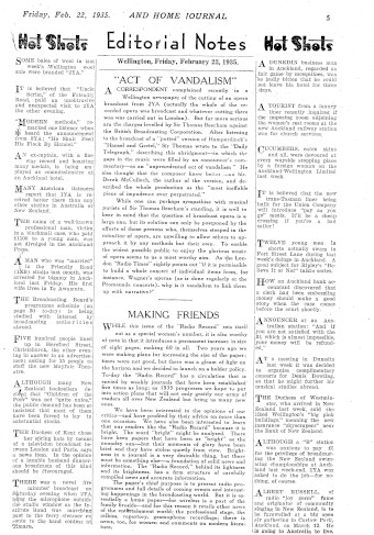 Issue page