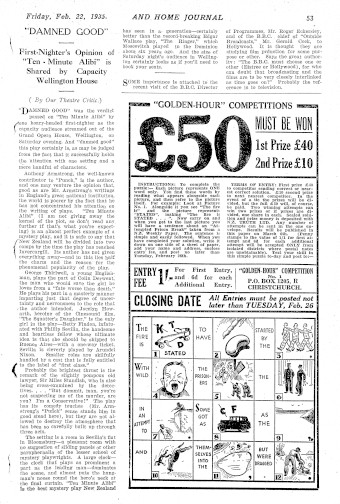 Issue page