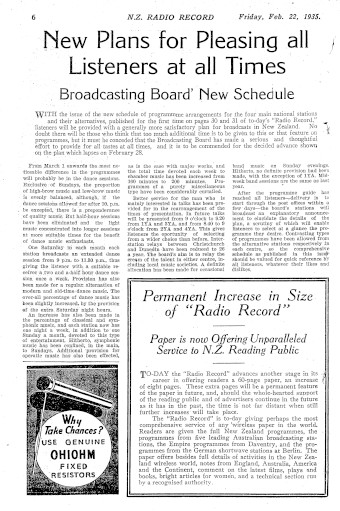 Issue page