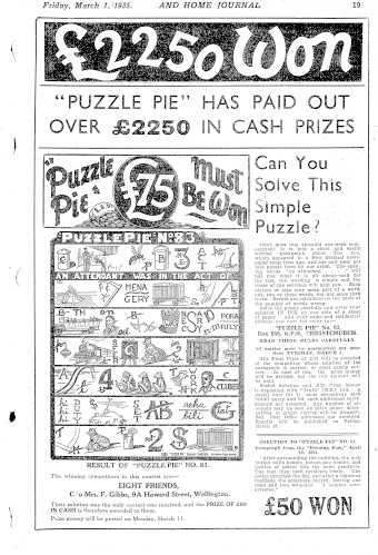 Issue page