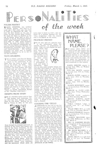 Issue page